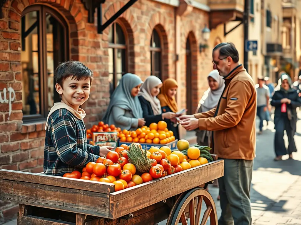 فروش میوه و سبزیجات